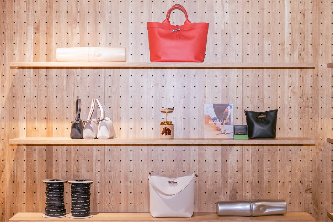 Longchamp x Gloverall, Liberty, Londres.