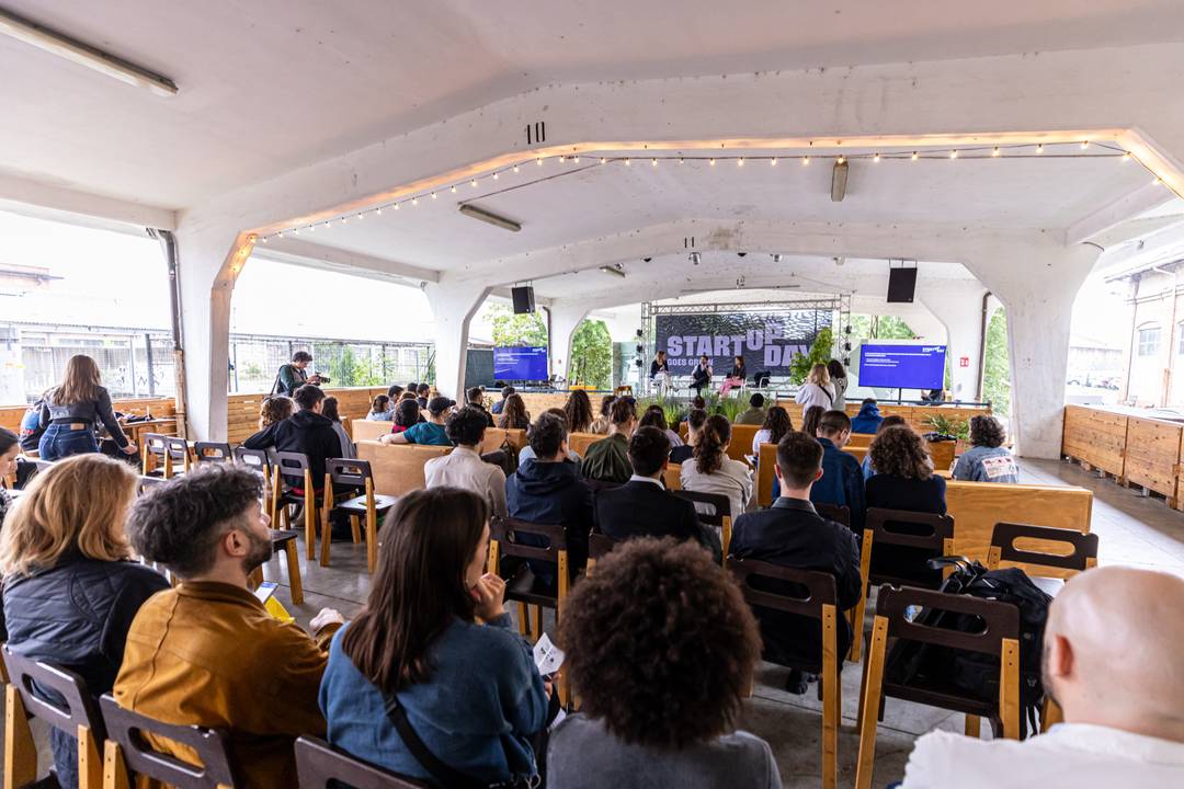 Una delle passate edizioni di Startup day, a Bologna