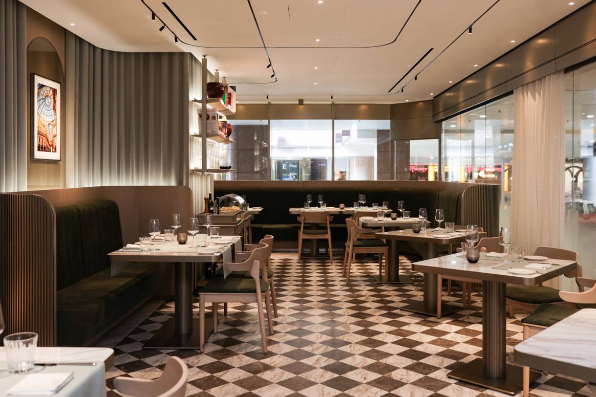 Inside Locanda Canali in Hong Kong