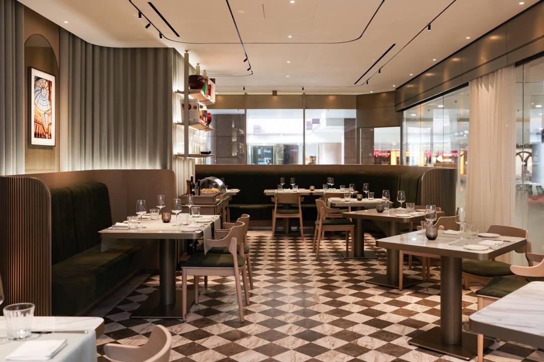 Inside Locanda Canali in Hong Kong