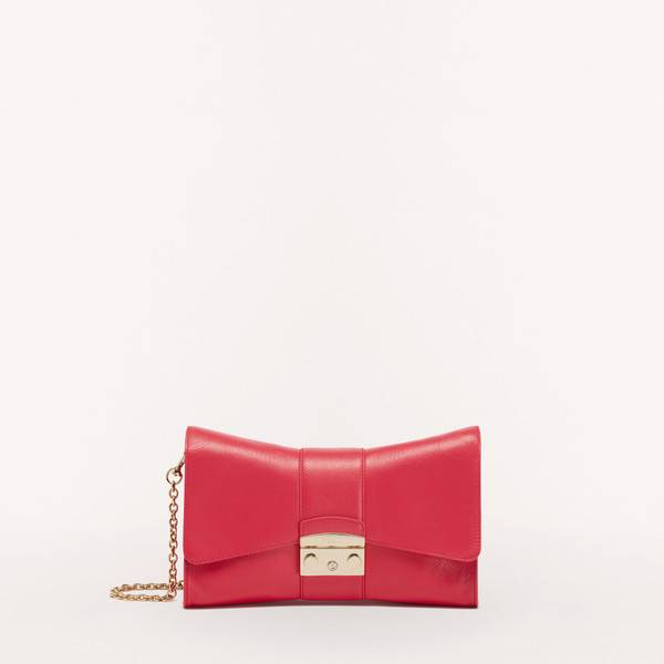 Metropolis Shoulder Bag S Violet Purple Woman | Furla