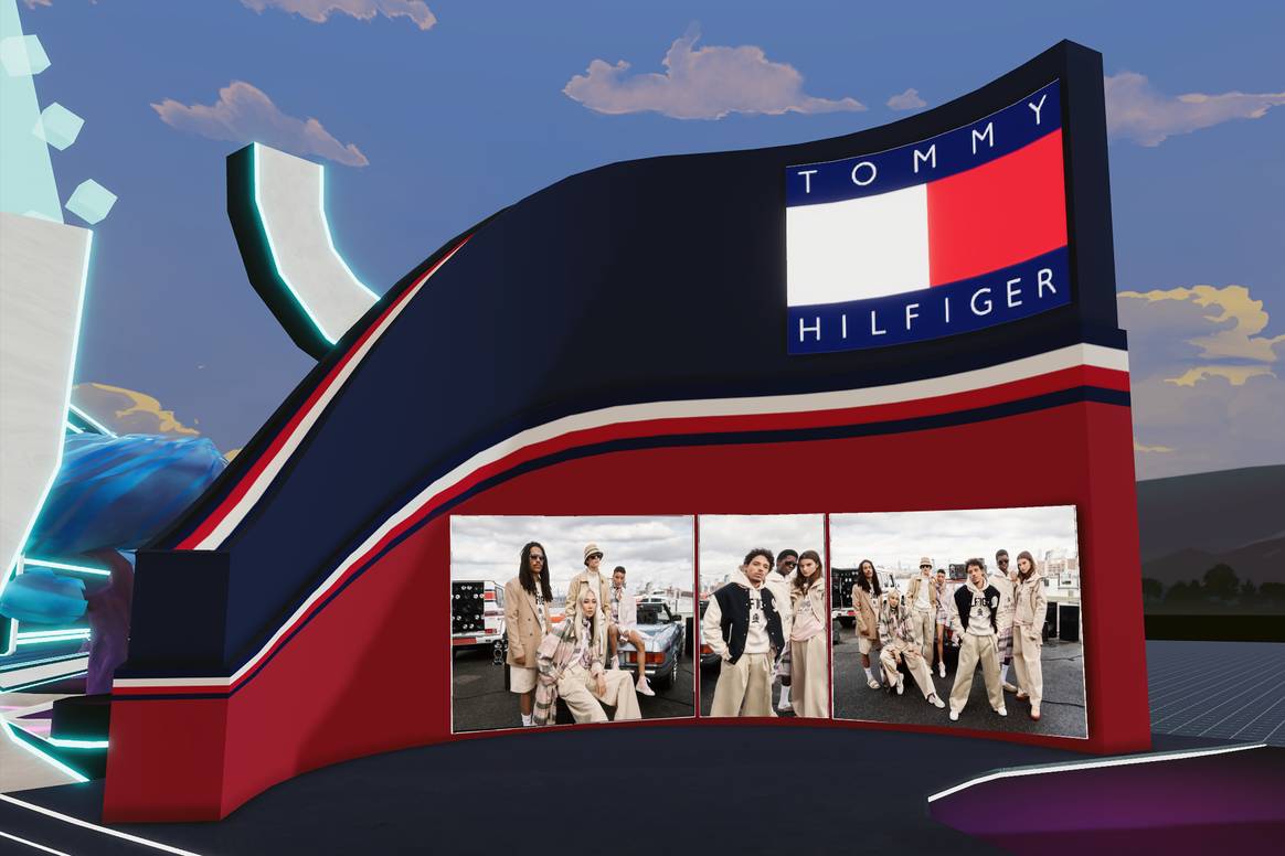 Tommy-Hilfiger-Store im Decentraland. Bild: Tommy Hilfiger