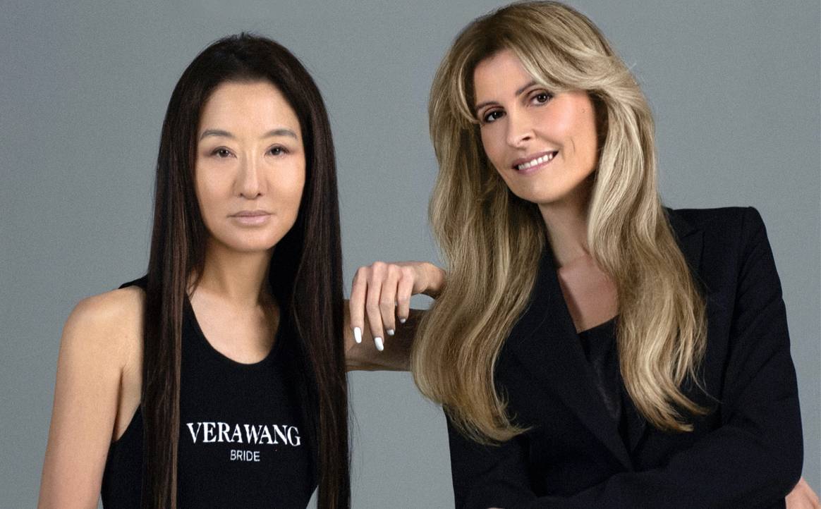 Vera Wang and Amandine Ohayon - courtesy of Pronovias Group