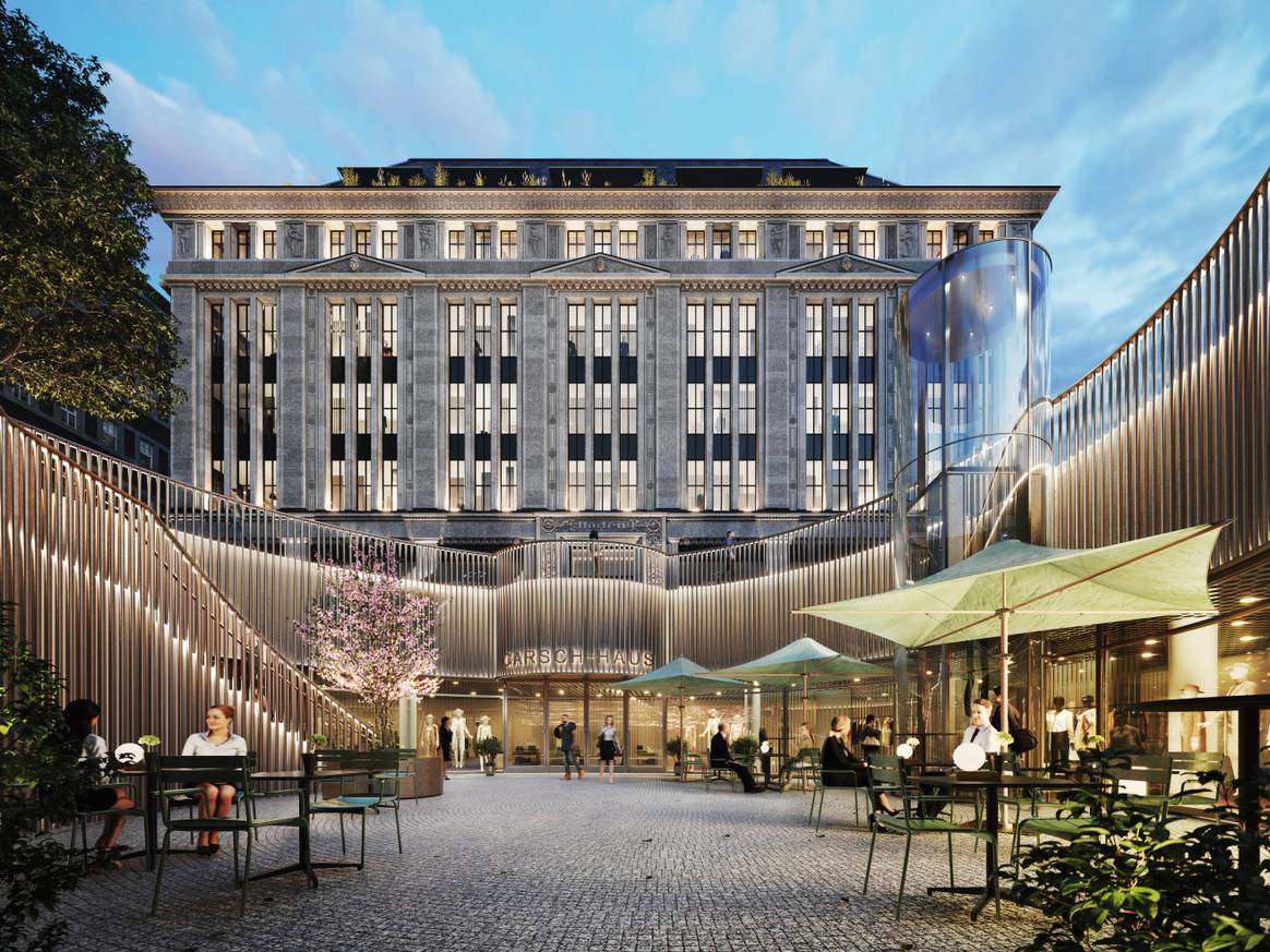Carsch-Haus in Düsseldorf. Bild: Signa Real Estate