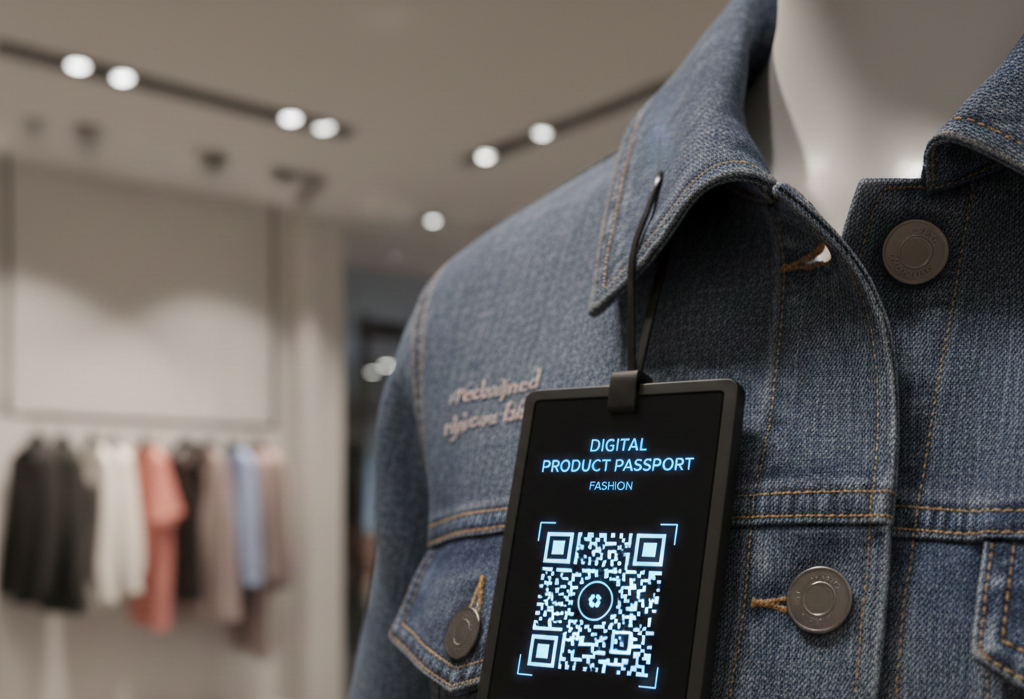 AI generated Digital Product Passport / DPP image.