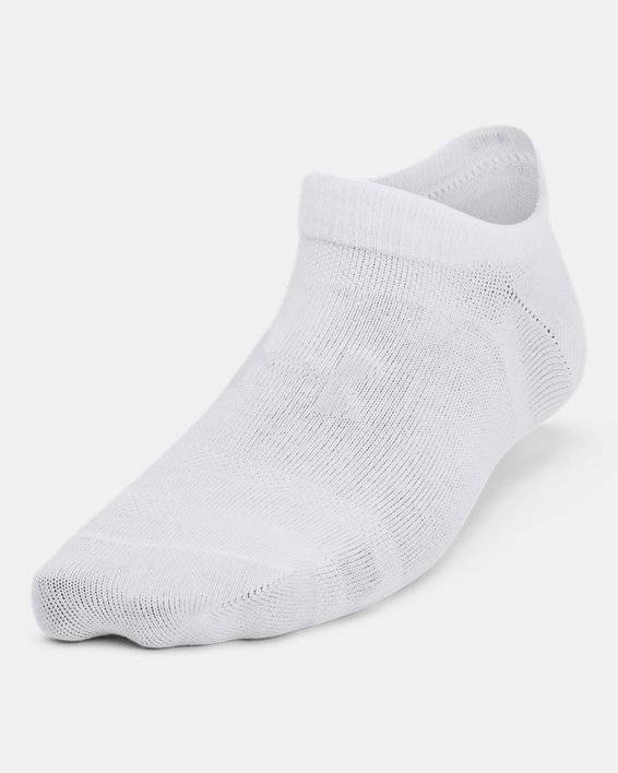 Essential Füßlinge im 6er-Pack für Kinder Weiß | Under Armour