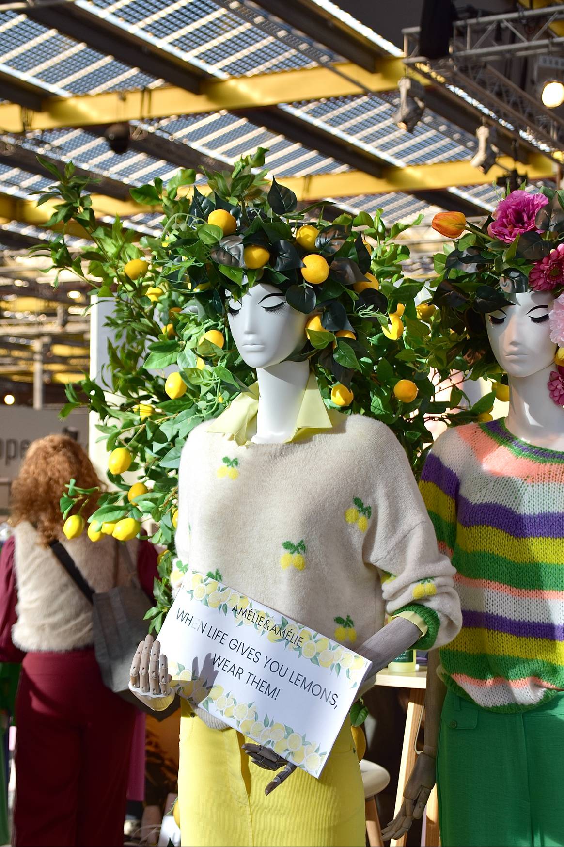 Mooie lichtinval raakt de stand van Amélie & Amélie