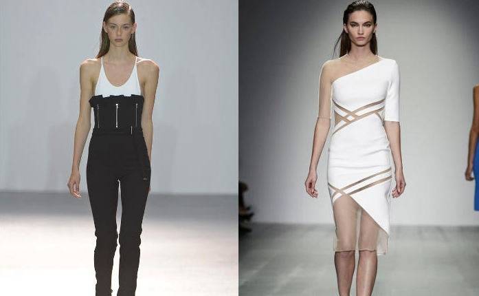 David Koma se pone el cinturón negro en la Fashion Week de Londres