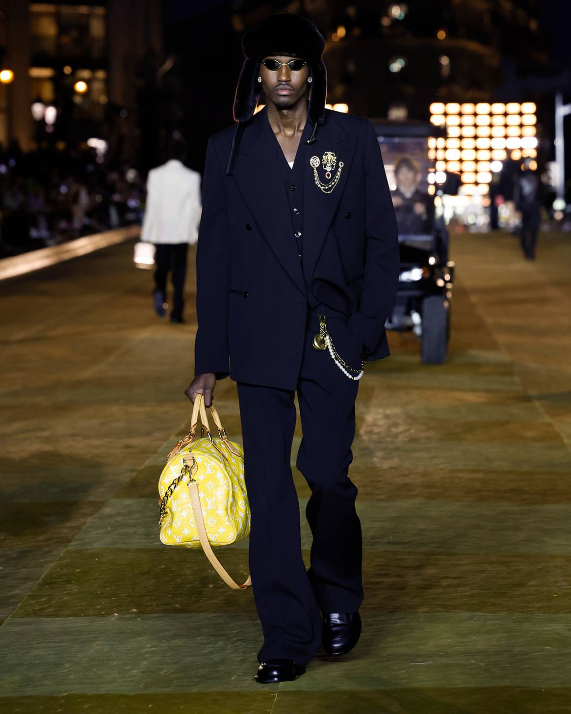 Créditos: Photo Credits: Louis Vuitton, colección masculina para la temporada Primavera/Verano SS24, colección de debut de Pharrell Williams como director creativo de la línea masculina de la casa de modas francesa. Louis Vuitton, imagen de cortesía.