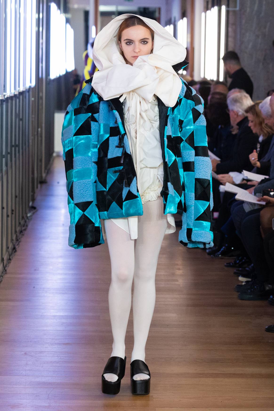 Chiara Moscatelli FW24 graduate collection, Paris Fashion Week.