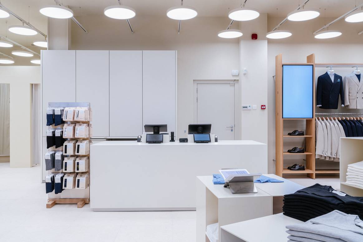 De eerste Belgische winkel van Selected.