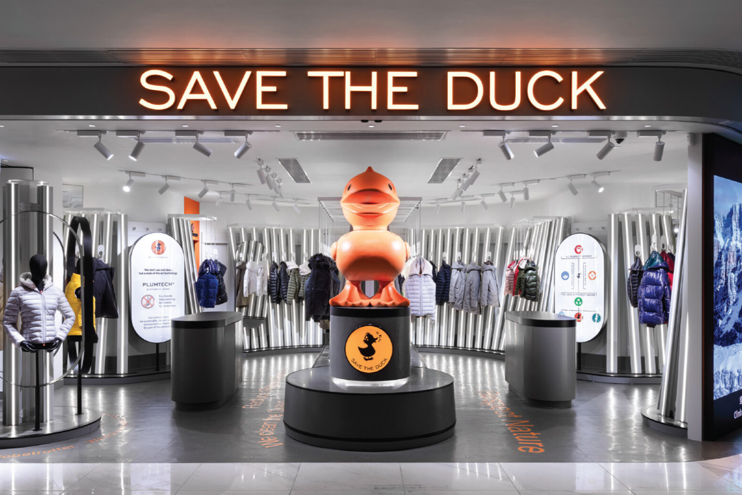 Save The Duck store in Hong Kong.