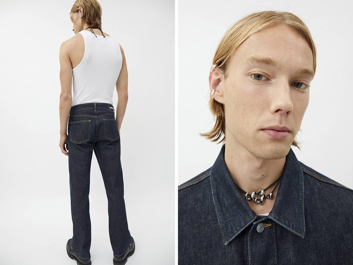 Weekday lanza un conjunto denim “genderless” 100 por ciento reciclable y biodegradable