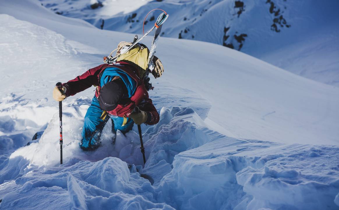 Slam Jam geht mit Klättermusen bergsteigen