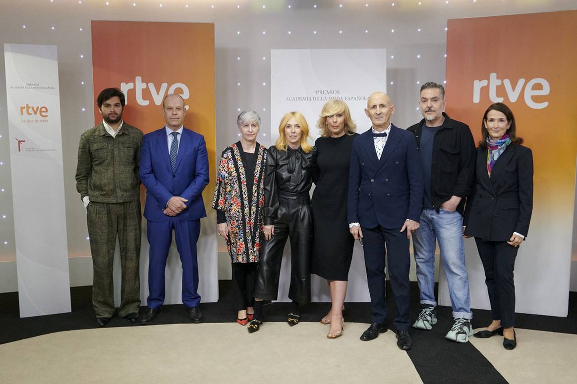 Presentación de los Premios de la Academia de la Moda Española, el 22 de mayo de 2024 desde Torrespaña, Madrid (España).