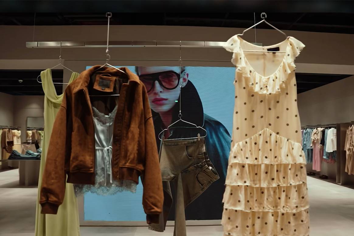 Tienda de Zara in the centro commercial Iraq Mall de Baghdad (Iraq).