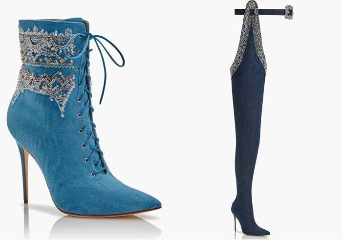 "Джинсовые десерты": Рианна создала коллекцию для Manolo Blahnik
