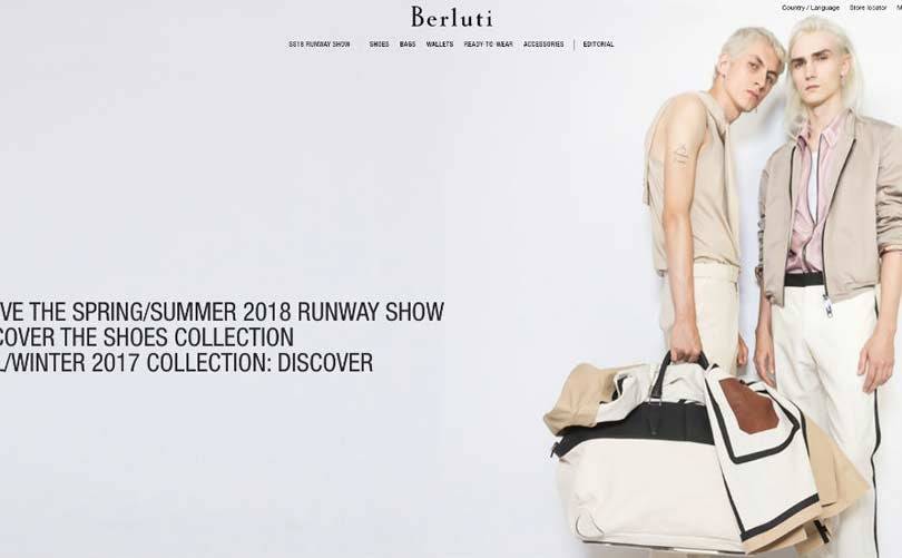 Berluti lanceert online shop