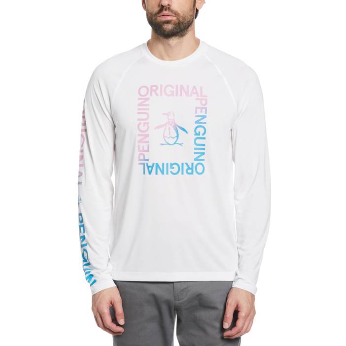 Men's Pete Logo Rashguard Top | Original Penguin