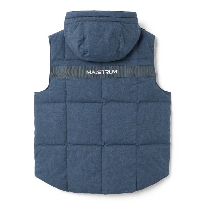 Td Down Hooded Gilet Ink Navy MA.STRUM