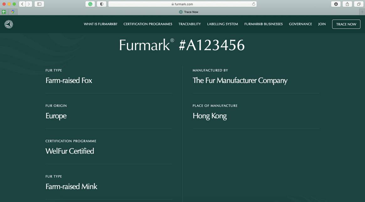 Beeld: Via International Fur Federation/Furmark