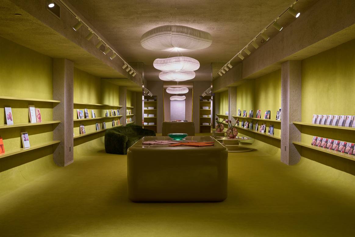 De Extreme Cashmere winkel in New York.