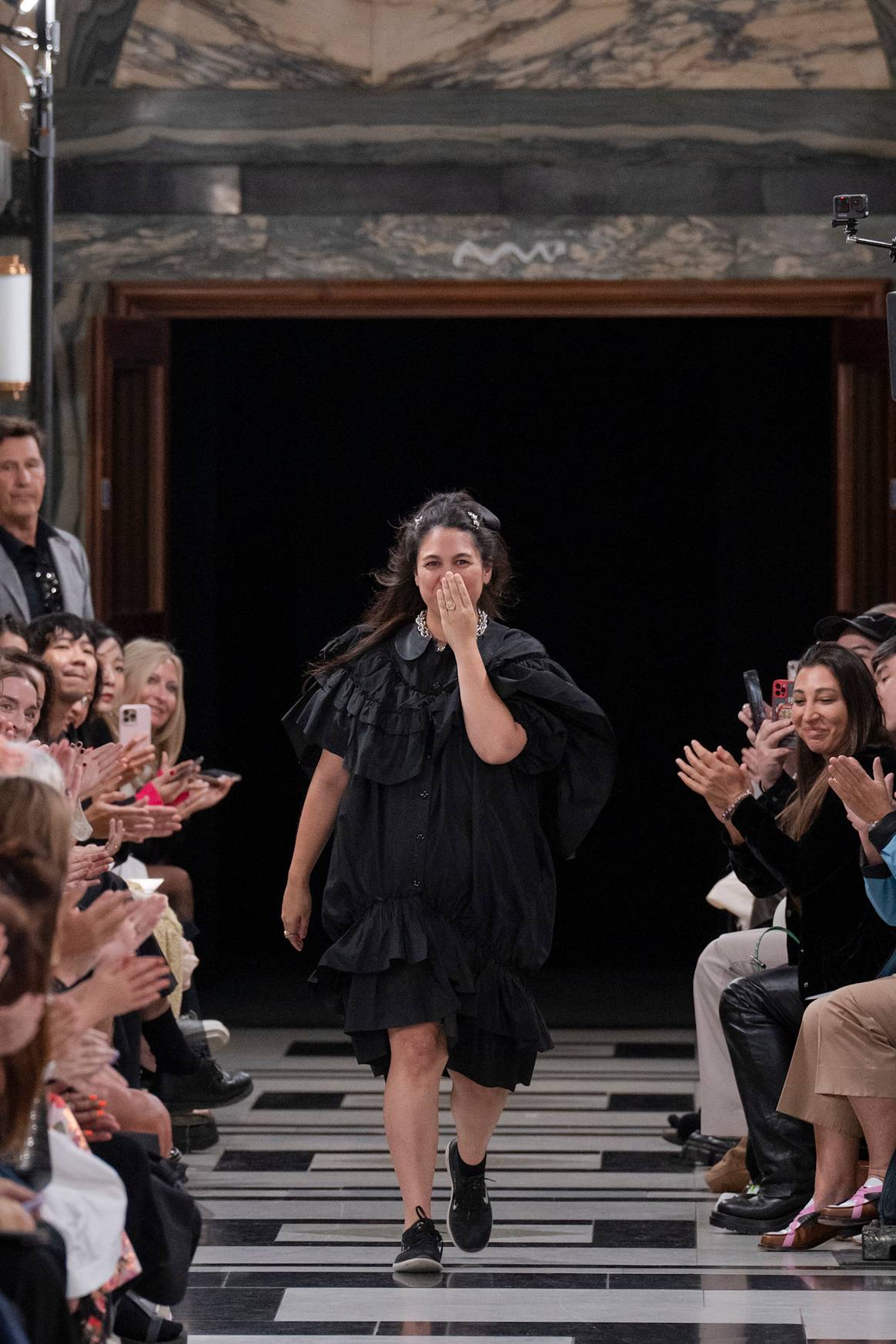Simone Rocha at the finale of her SS23 show.