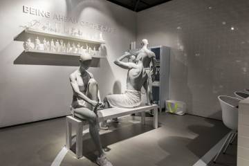 Kijken: Hans Boodt Mannequins 'sporty' showroom