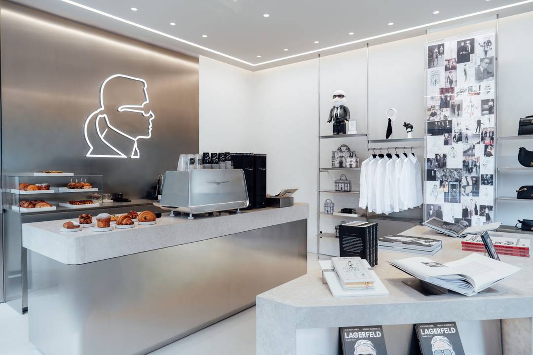 Il caffè Karl Lagerfeld, ad Amsterdam.