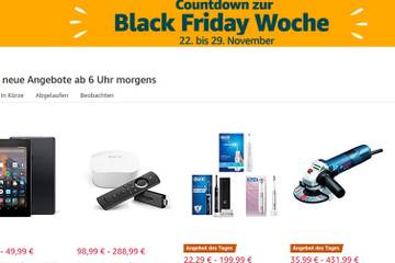 Amazon verlängert Black Friday auf eine Woche