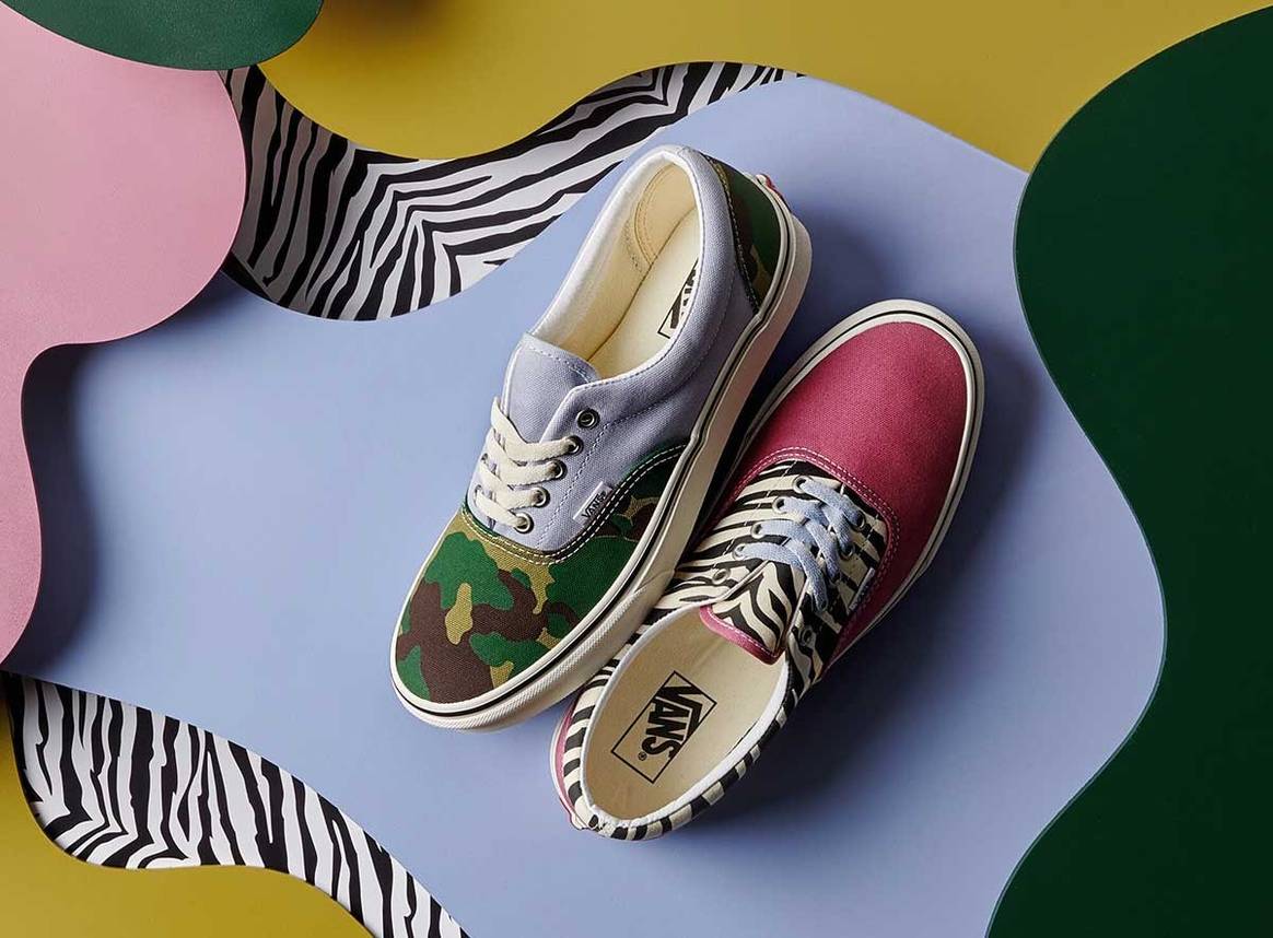 Vans rend hommage à ses débuts avec une collection de chaussures dépareillées