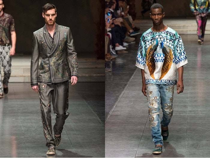 Transparencias e inspiración oriental en la Semana de la Moda masculina de Milán