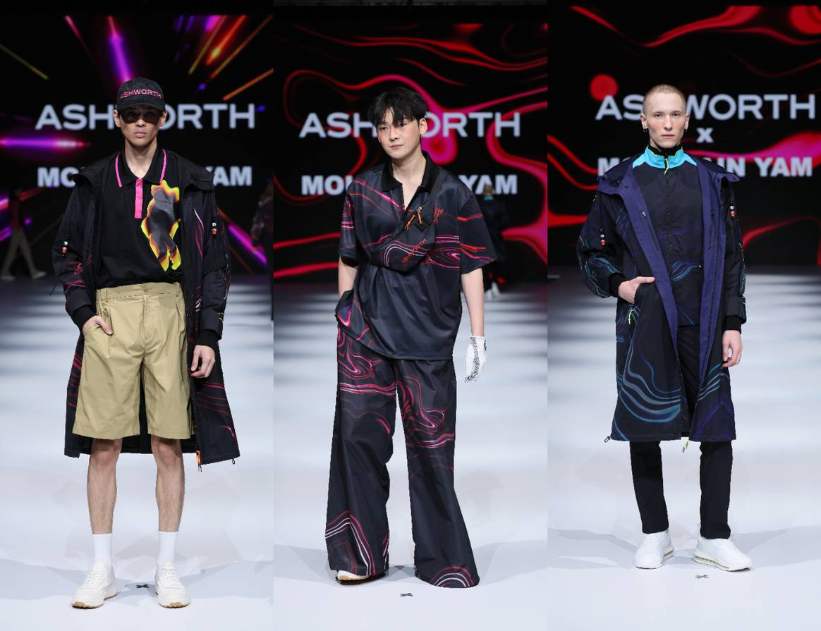 Mountain Yam x Ashworth's runway show at Centrestage Hong Kong 2024.