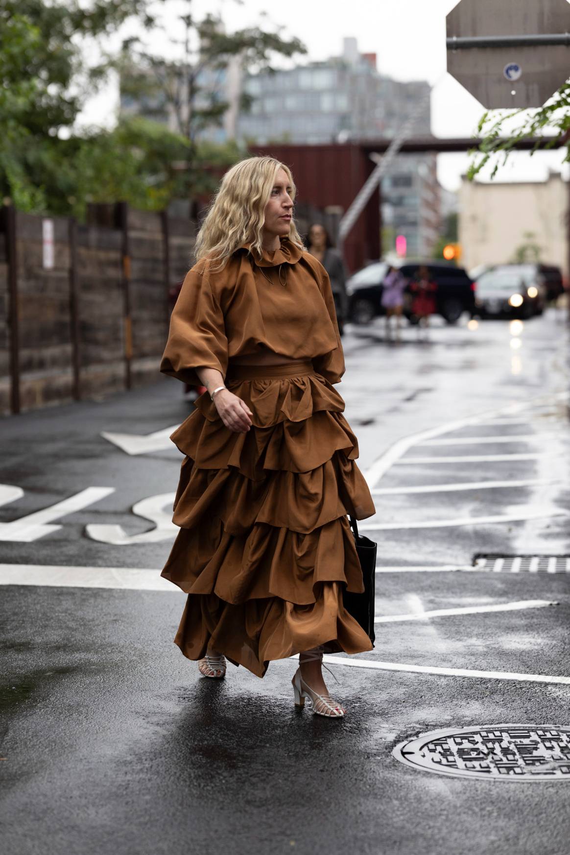 Leslie Tynik in Ulla Johnson/NYFW ss24