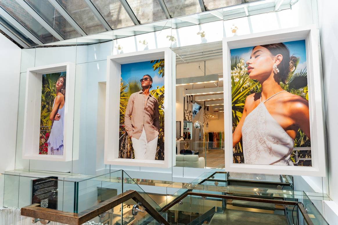 Asos New York pop-up store.
