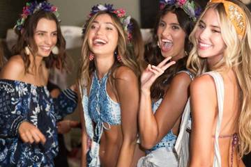 En imágenes: Tendencias de trajes de baño en el Swim Week de Miami