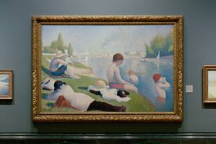 Bimba y Lola reinterpreta a Seurat junto a la National Gallery