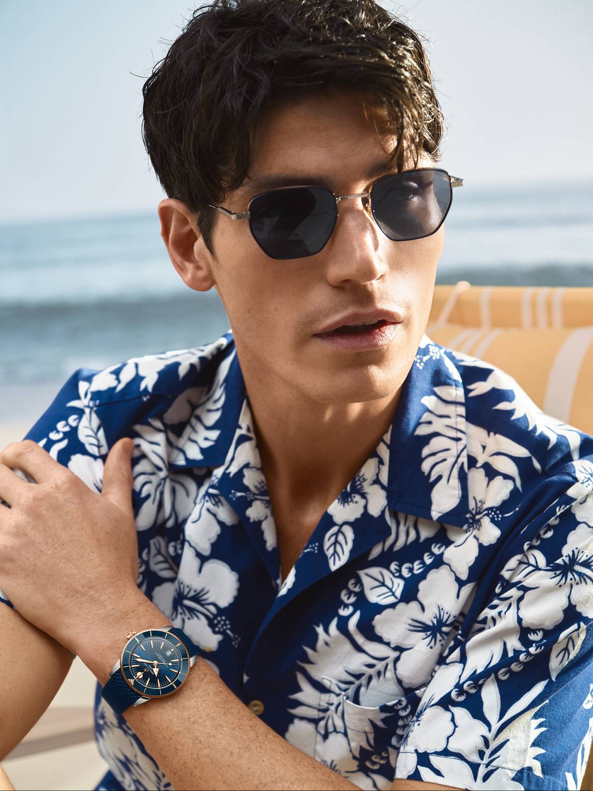 Breitling Eyewear Collection by Cutler and Gross campaign