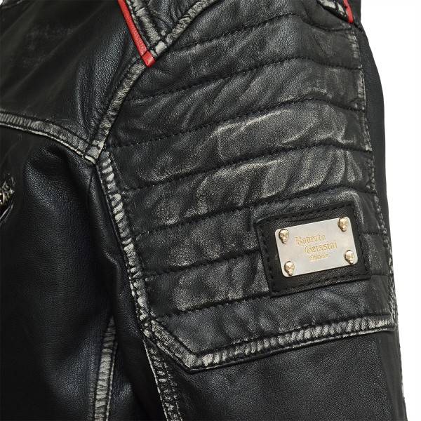 Herren Lederjacke RUBEN - Bikerjacke | Roberto Geissini