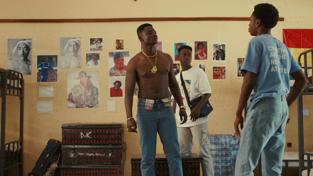 Stills uit de korte film die The New Originals opnam in
Ghana: Mathlethe. Stills door Kwabena Sekyi, @Sekyii