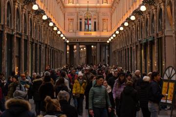 Bezoekersaantal stadscentrum Brussel terug op pre-corona niveau