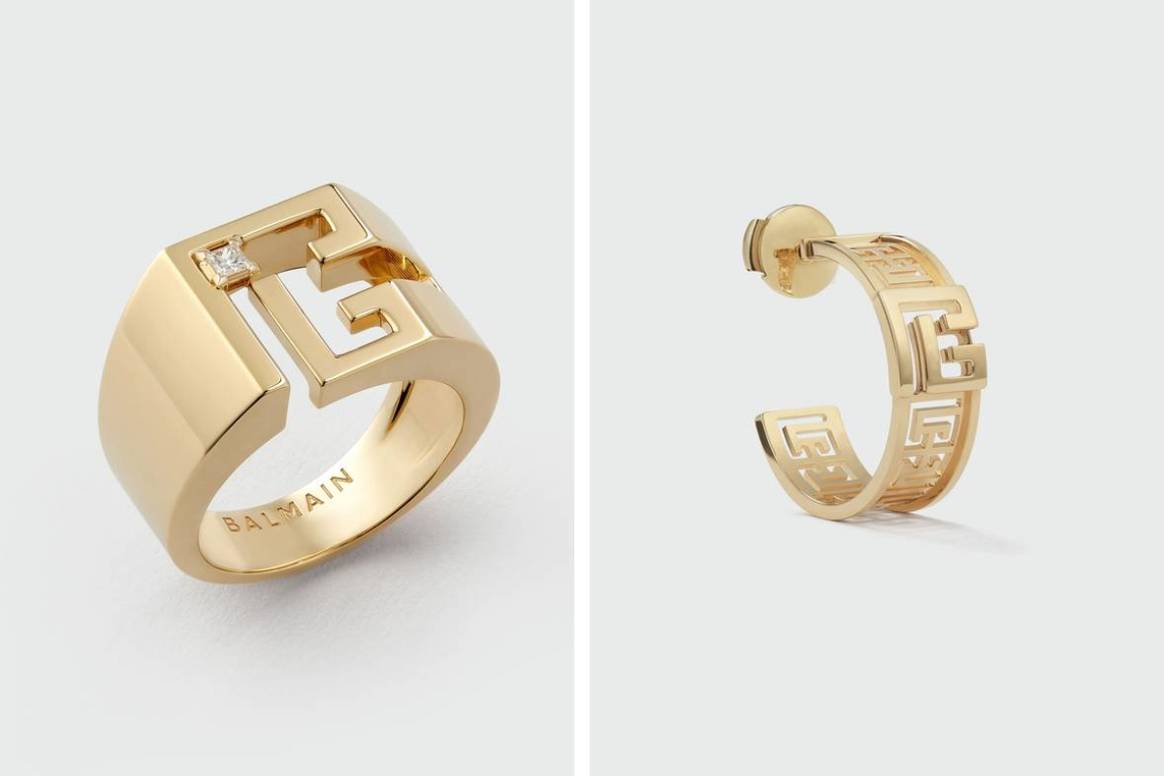Stücke aus der Labyrinth-Kollektion. Bild: Balmain