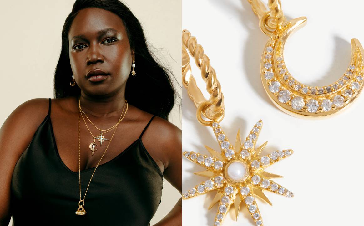 Image: courtesy of Missoma; Harris Reed x Missoma jewellery