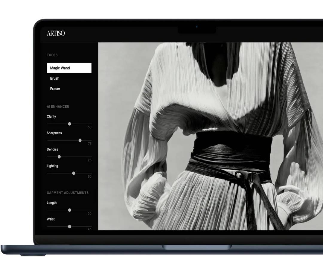 Frontend de la plataforma Artiso de IA agentiva.