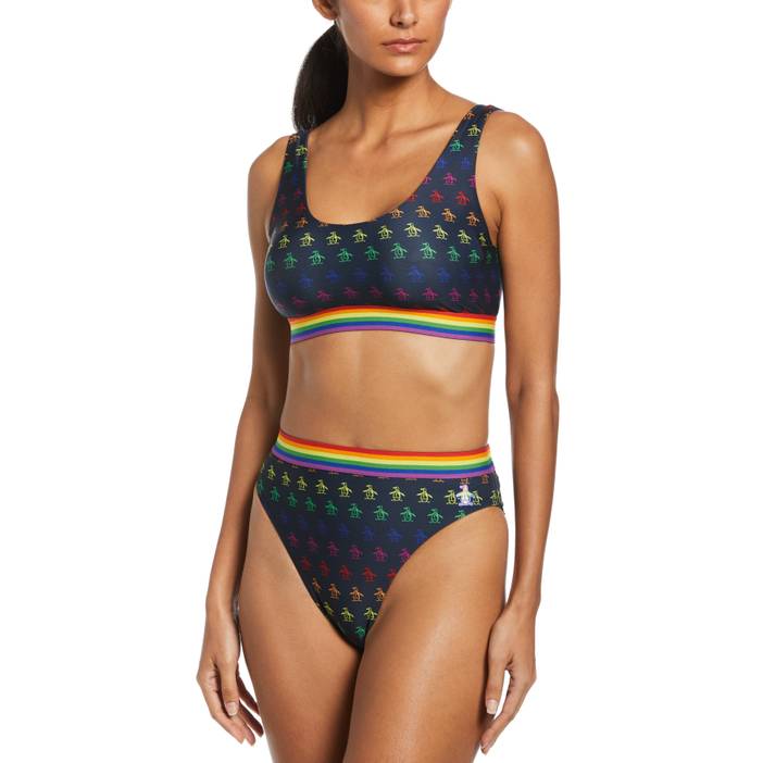 Women's OPG Pride Bikini Top | Original Penguin