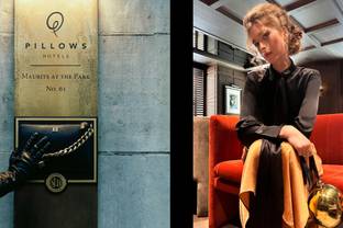 Fashionable getaway: Escada presents their holiday collection at The Pillows Hotel in Amsterdam
