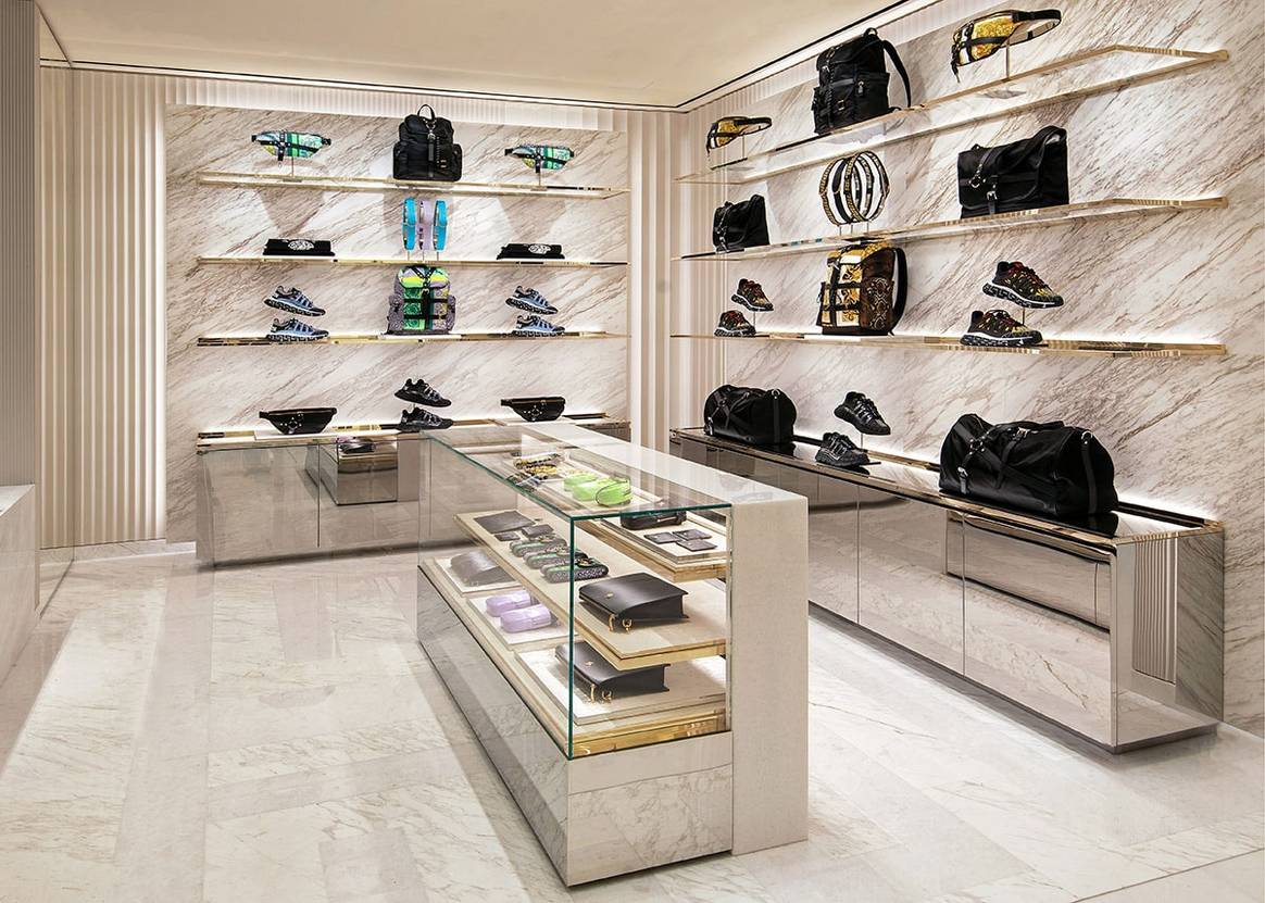Pictured: Versace opens Paris flagship