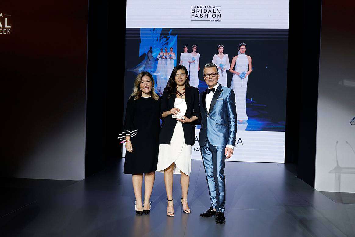 Ceremonia de entrega de la segunda edición de los premios “Barcelona Bridal & Fashion Awards”, el 20 de abril de 2024.