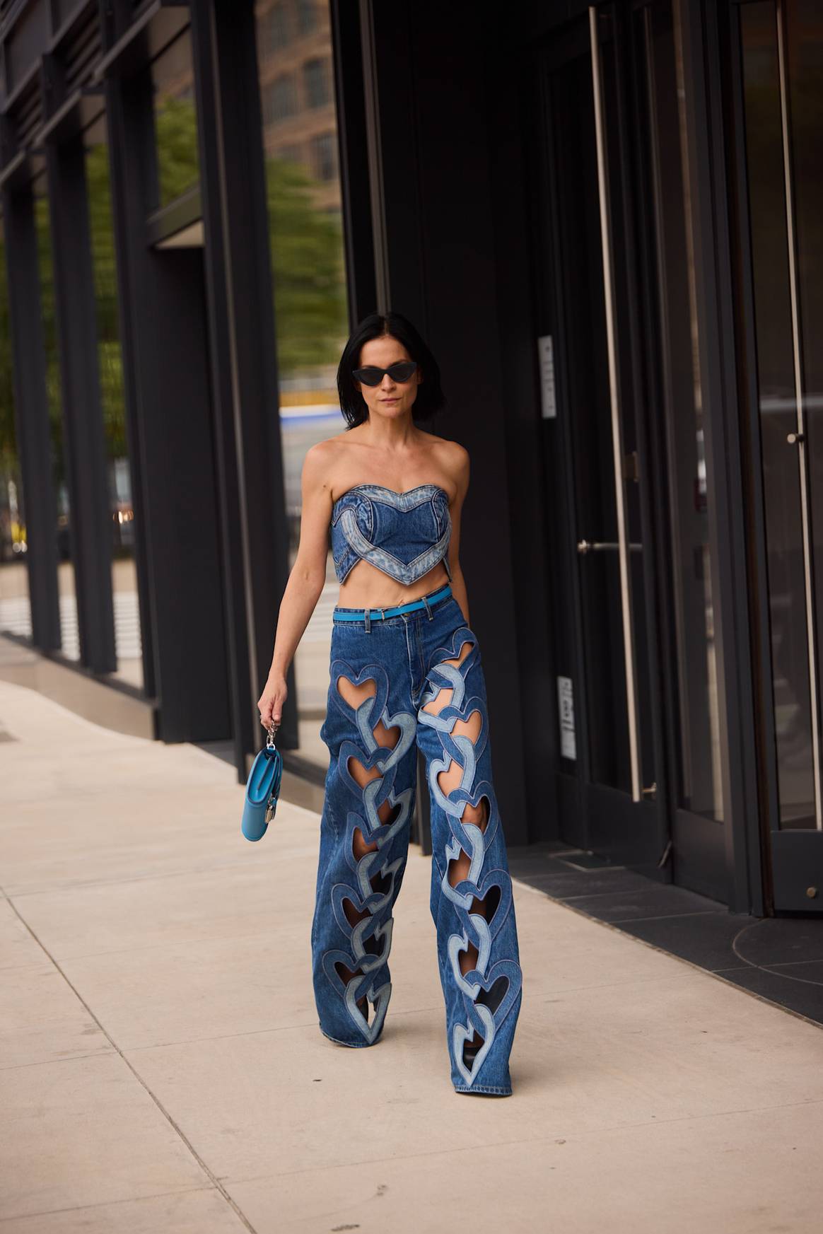 NYFW SS25 street style (el estilo de la calle).