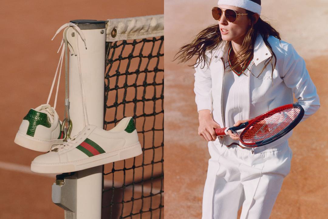Gucci Tennis collection.
